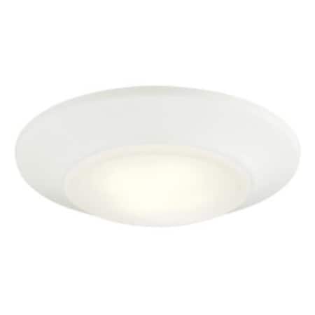 WESTINGHOUSE 7-3/8In Dim LED Indoor/Outdoor Surface Mnt White Frost Lens 5000K 6364500